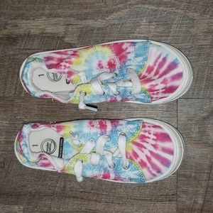 Wonder Nation Tie Dye Canvas Shoes